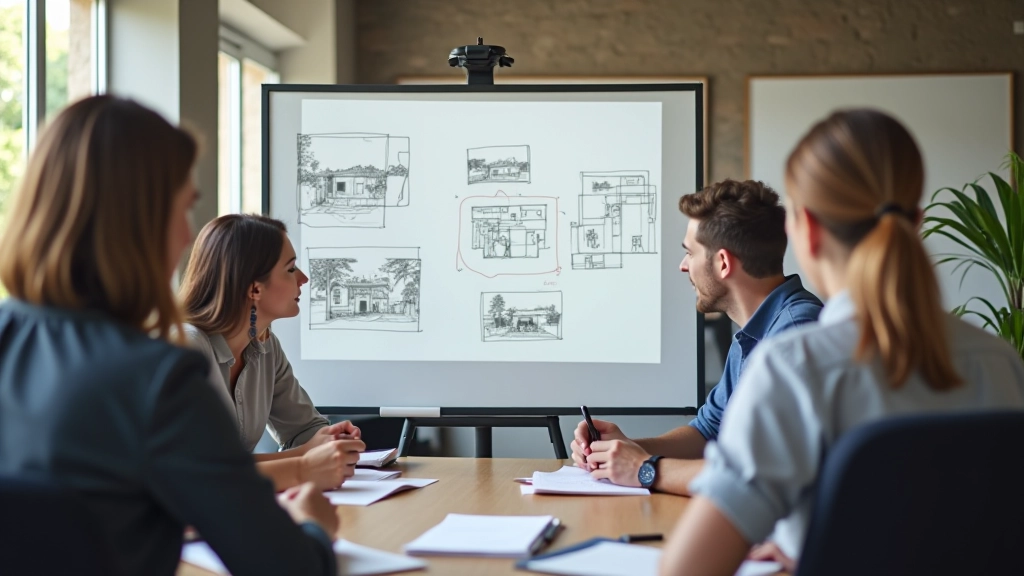 Team di progettazione che lavora insieme su strategie digitali